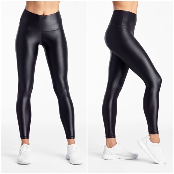 DYI High Shine Signature Tight Shiny Leggings - Picture 2 of 9